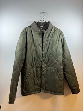 Tentree diamond padded bomber jacket